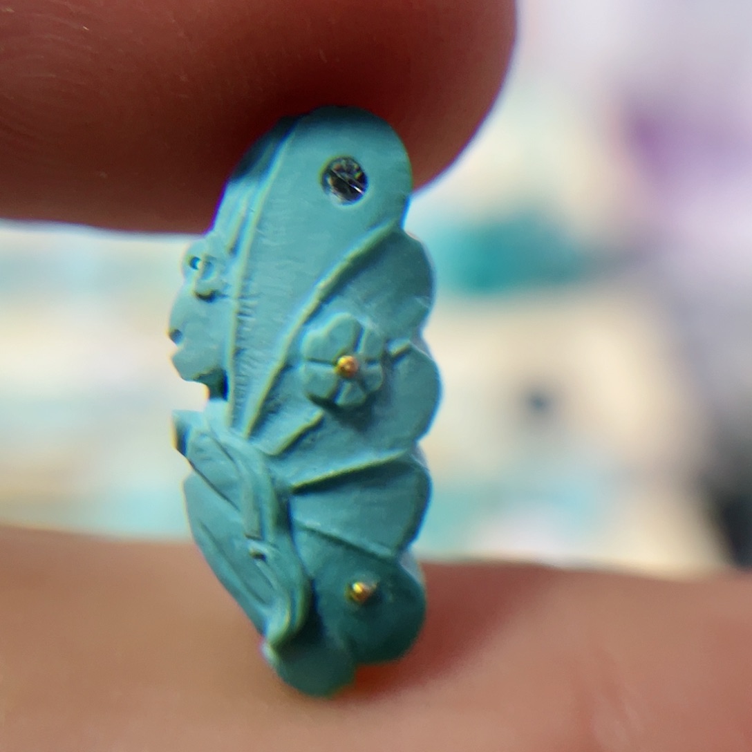 绿松石配饰未镶嵌