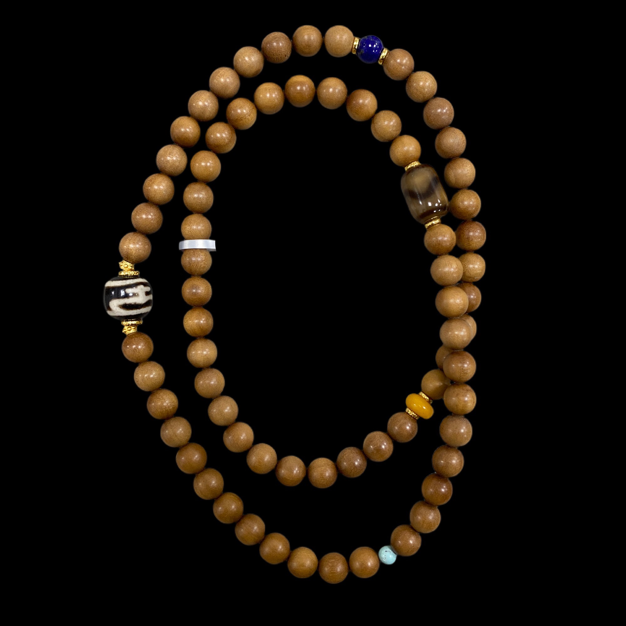 N4139山檀手串多样性发一