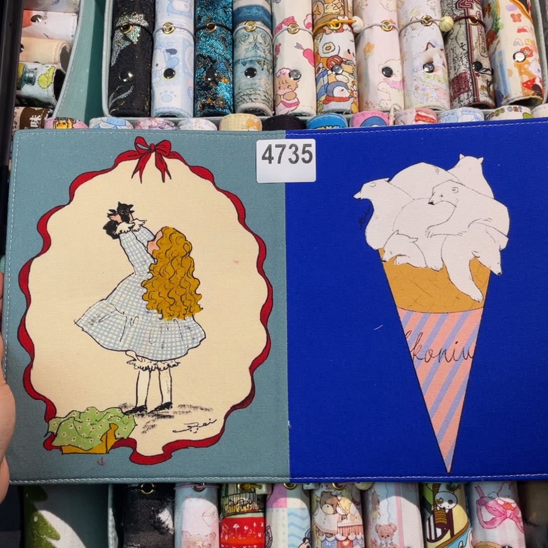 织绣A5活页不加纸4735