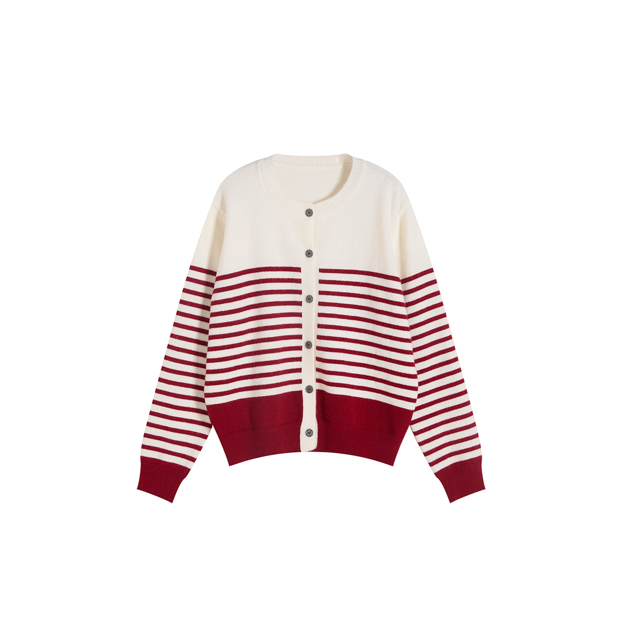 法式条纹秋季长袖针织衫女上衣时尚名媛轻奢H005