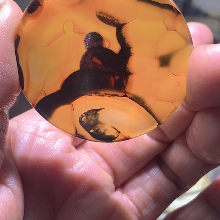 玛瑙/玉髓合金珠宝半成品