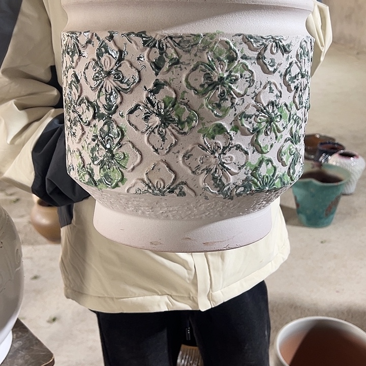 微瑕高度25厘米口径25厘米