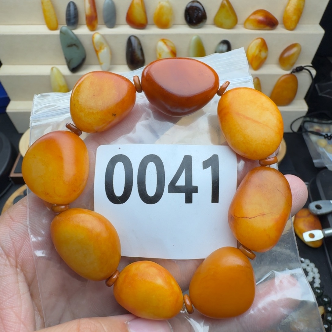 和田玉未镶嵌手串