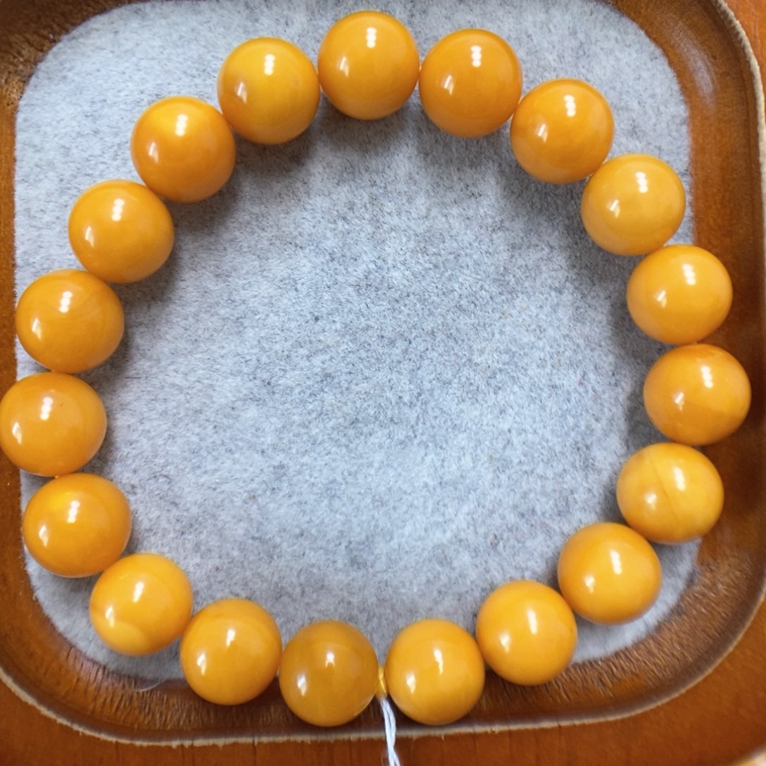 蜜蜡手串未镶嵌蜜蜡