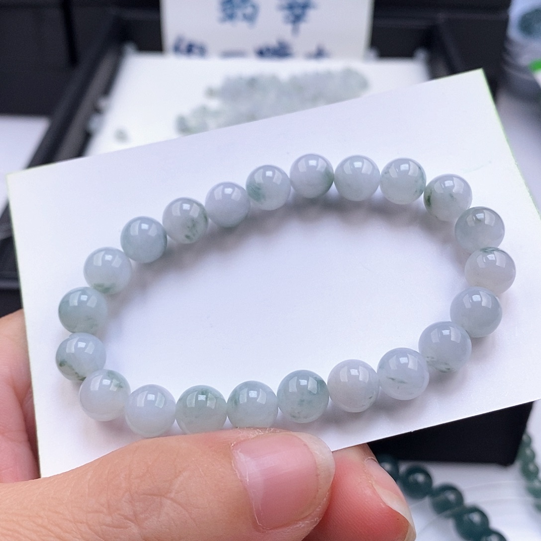 一***悔翡翠未镶嵌手链翡翠手镯