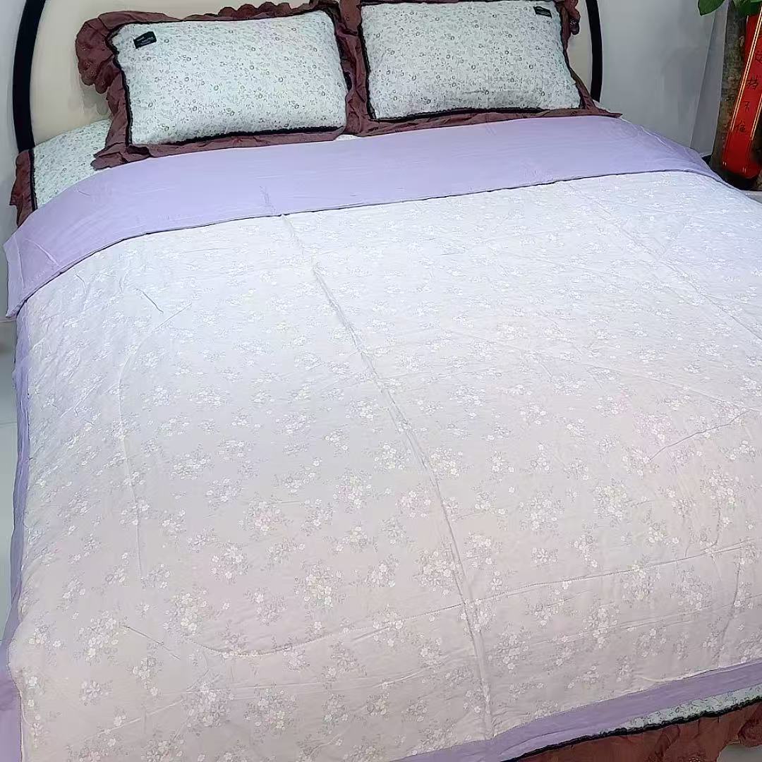 双层纱双人新疆棉花夏凉被200*230