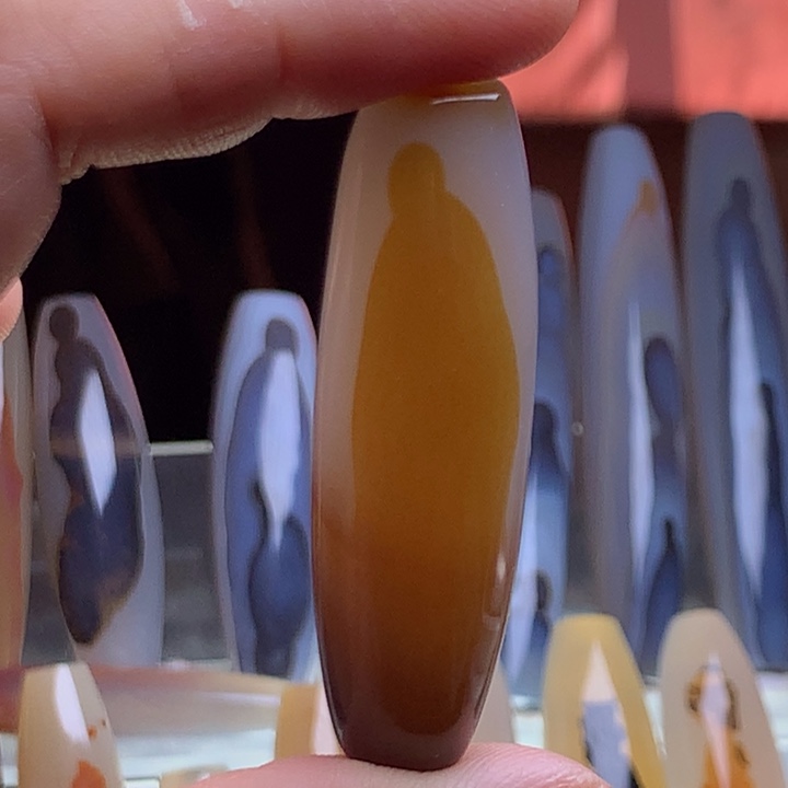 玛瑙/玉髓颈饰未镶嵌156