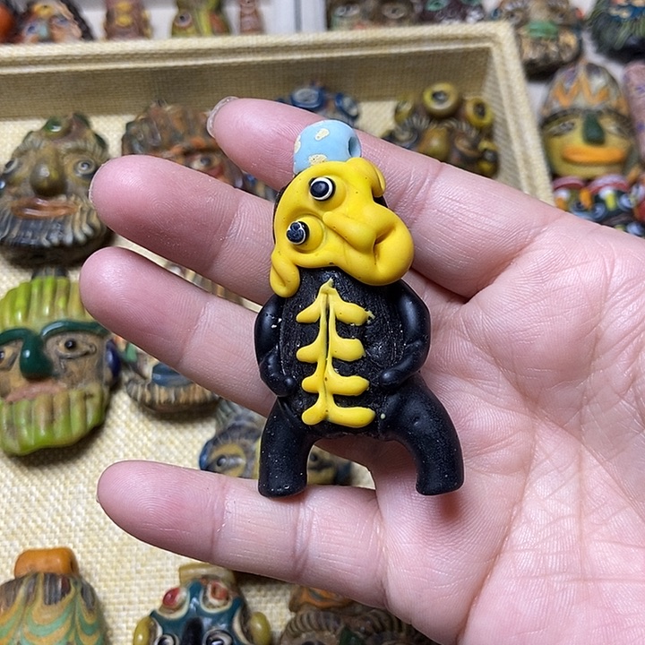 琉璃颈饰福利歪嘴猴083