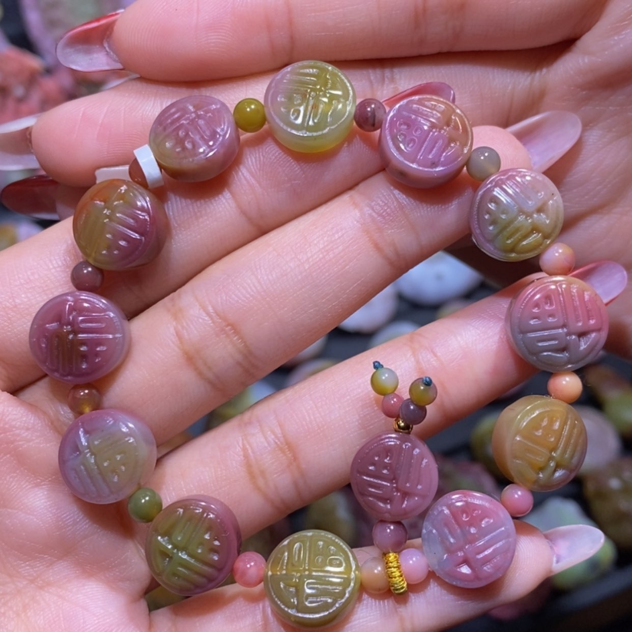 【闪购商品】玛瑙/玉髓手串未镶嵌盐源玛瑙