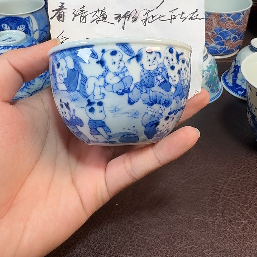 雄***风现代景德镇陶瓷杯