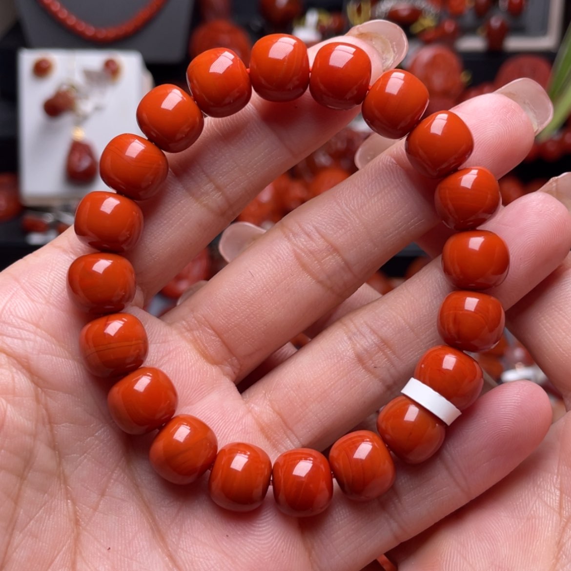 【闪购商品】南红玛瑙11➕老型手串未镶嵌