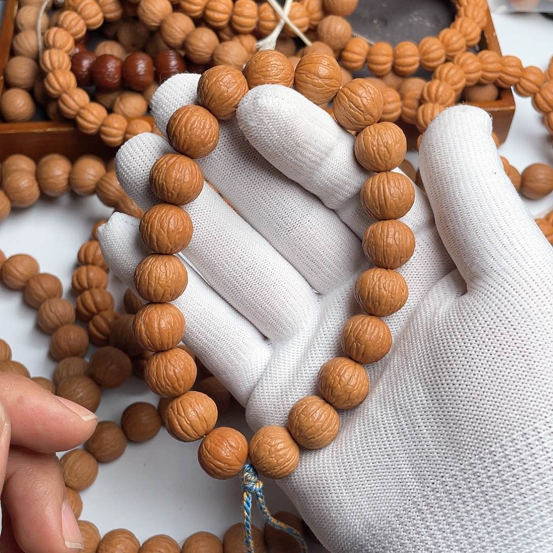 猴头核桃手串悠**a纯天然无修风雨