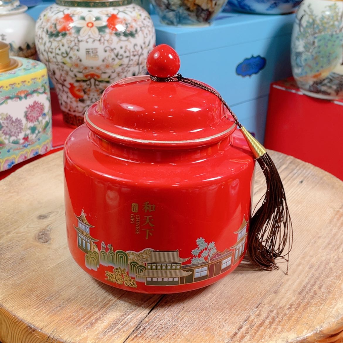 【闪购商品】罐陶瓷茶叶罐密封罐