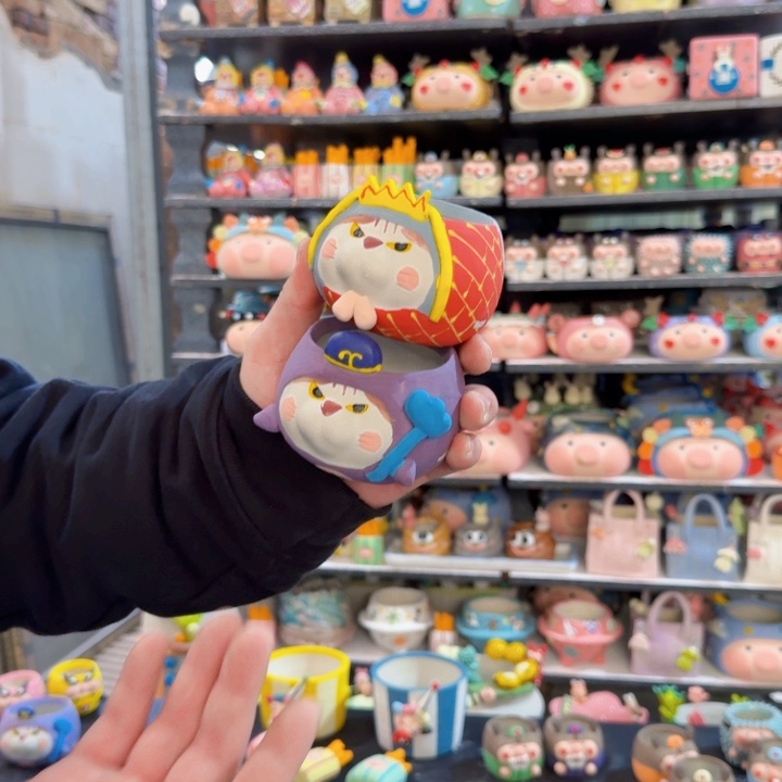 陶瓷开窑福利可爱多肉花盆