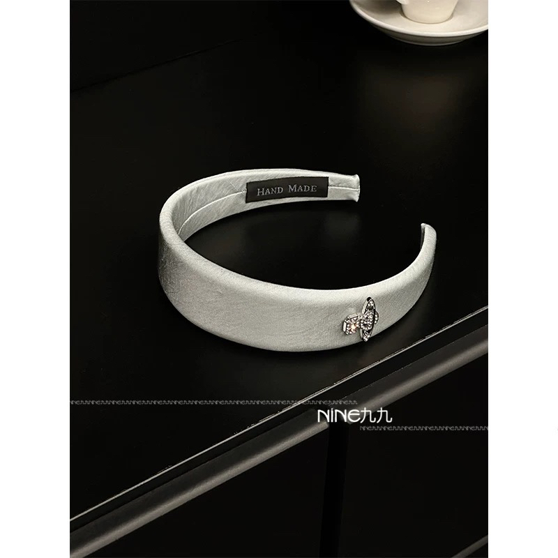 宽边法式甜美时尚秋冬发箍编织日韩原创设计少女风