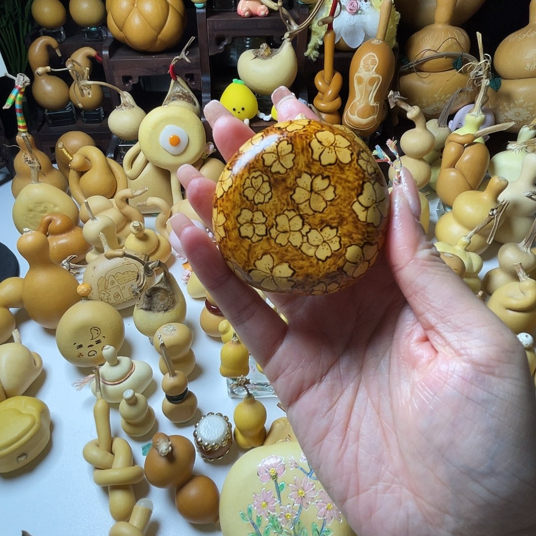 木葫芦葫芦葫芦画扁