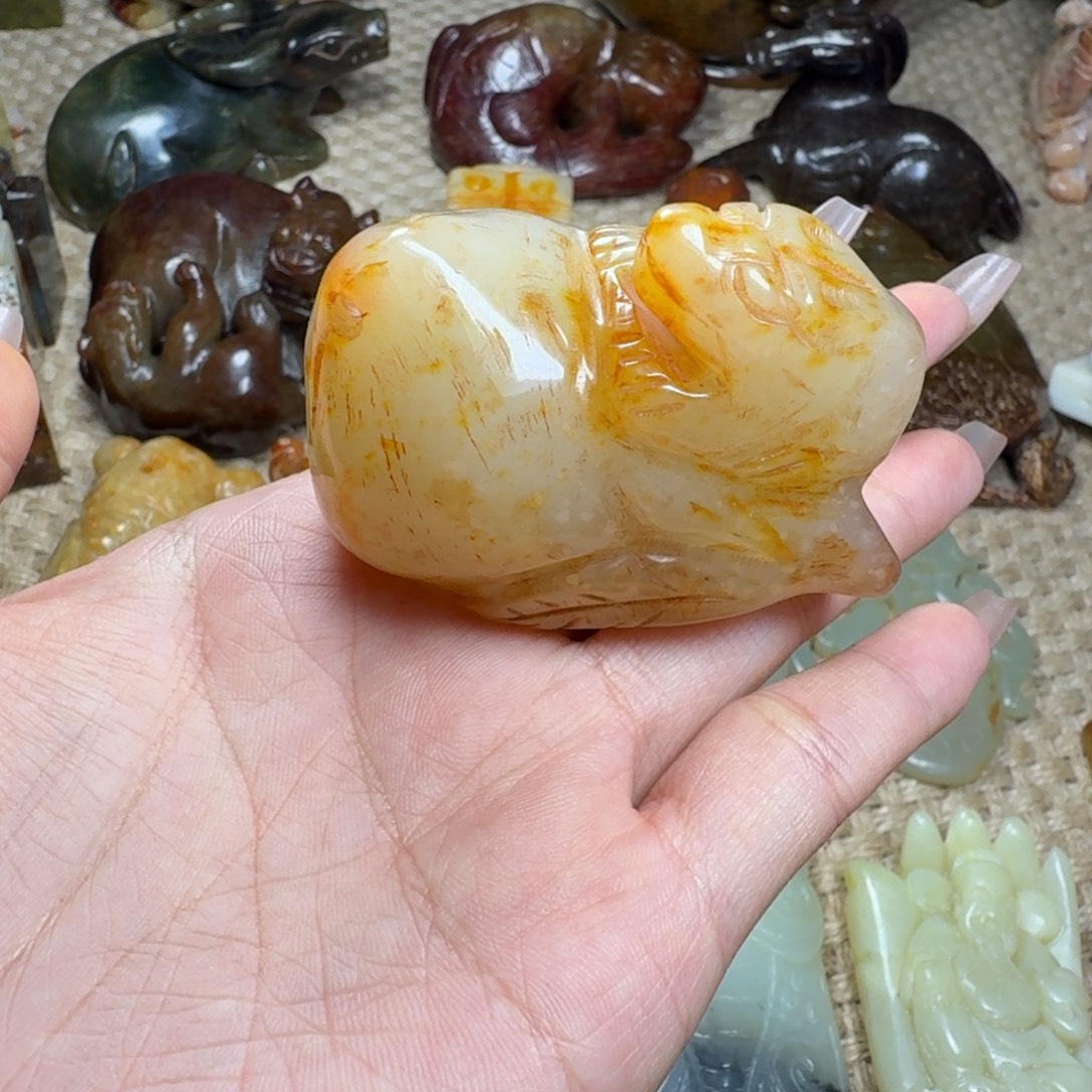 白玉菩提吊坠挂件