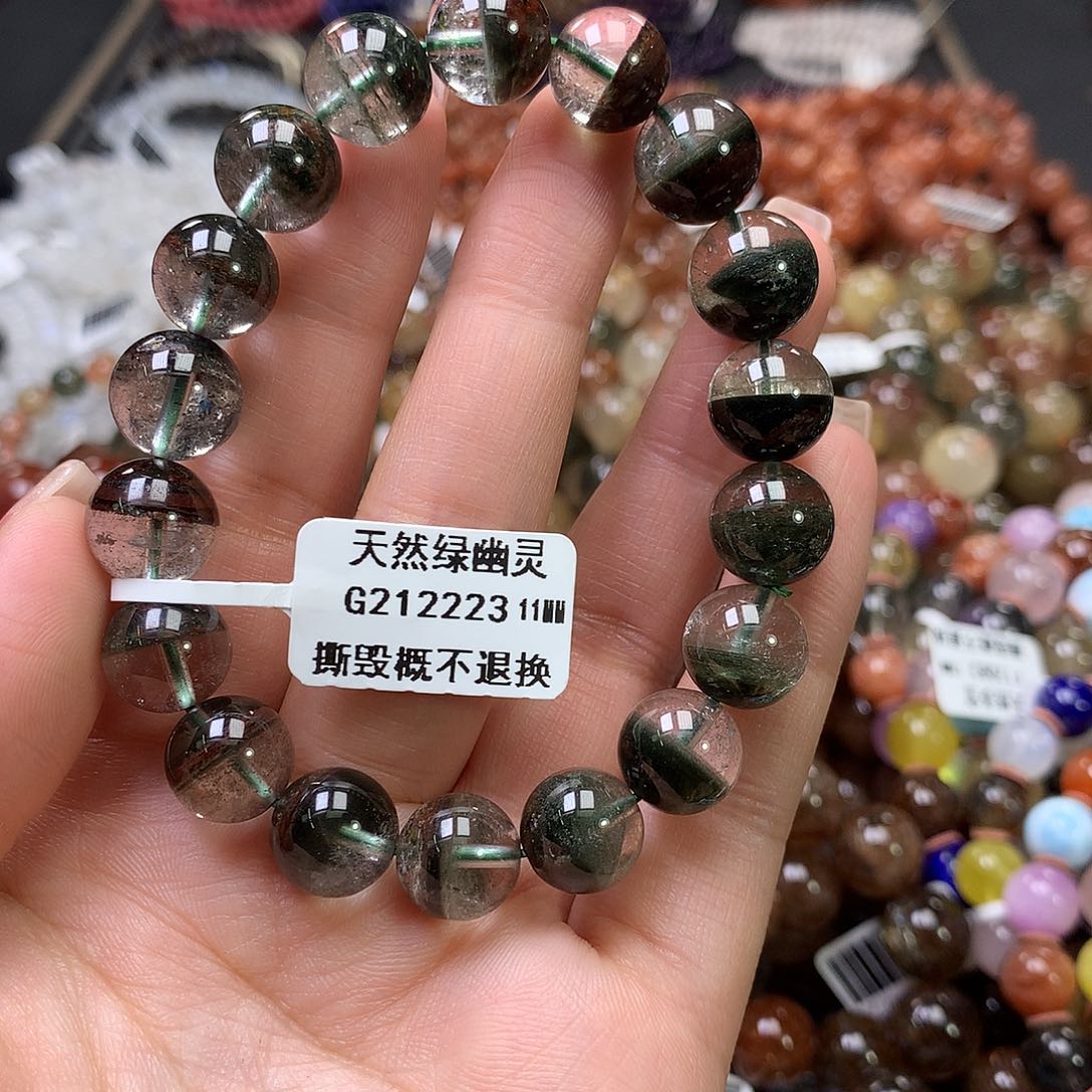 水晶手链未镶嵌，
