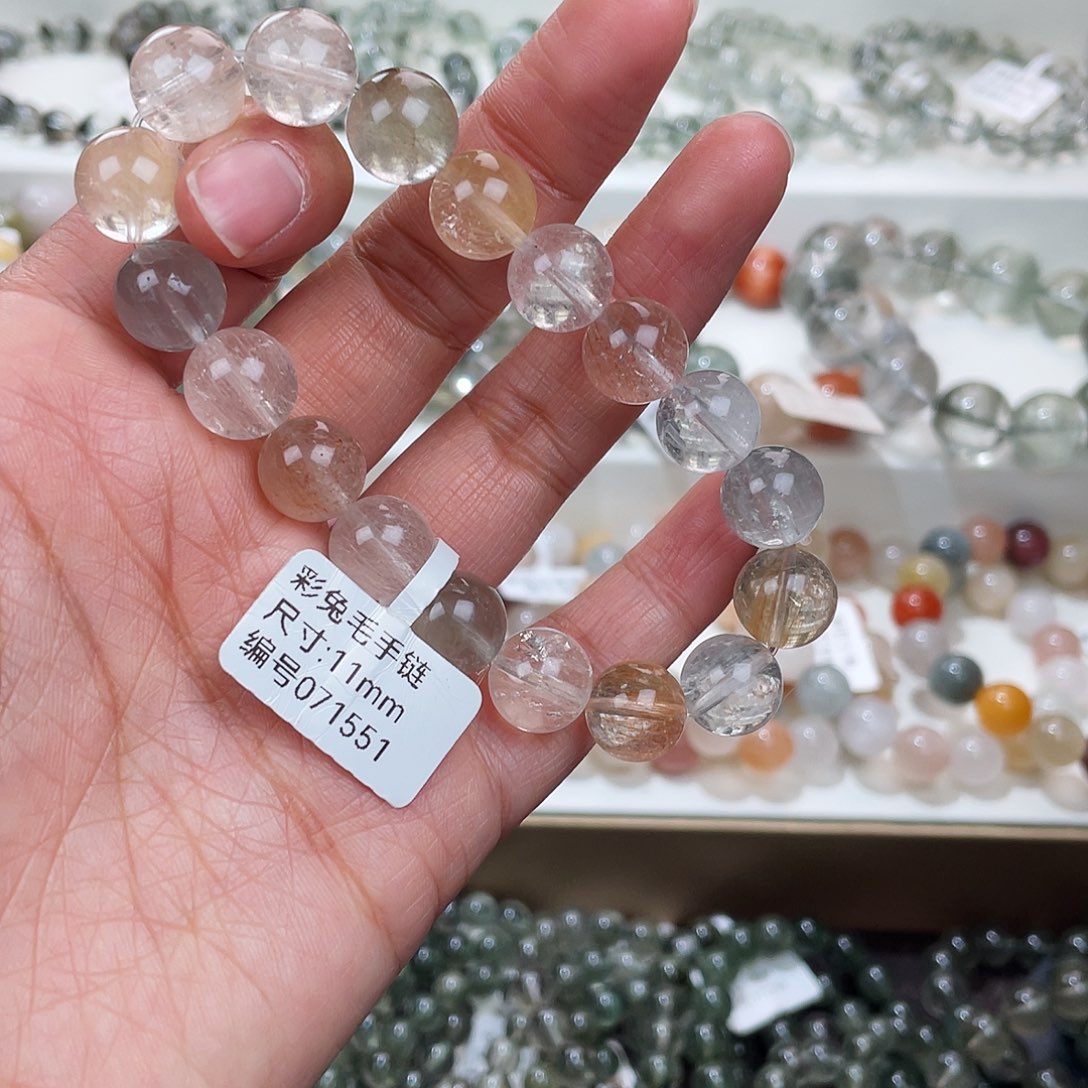 未镶嵌水晶手链水晶