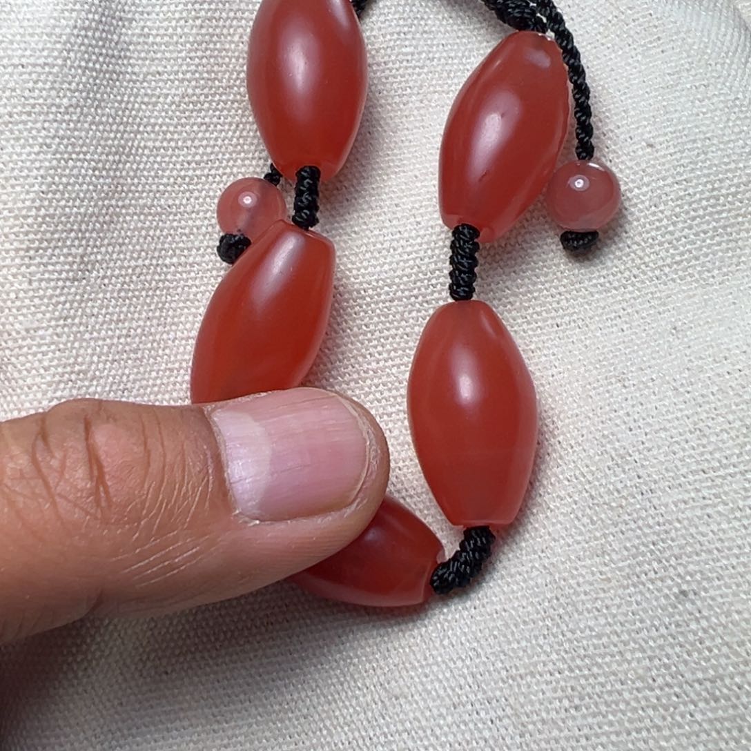 南红玛瑙手串合金