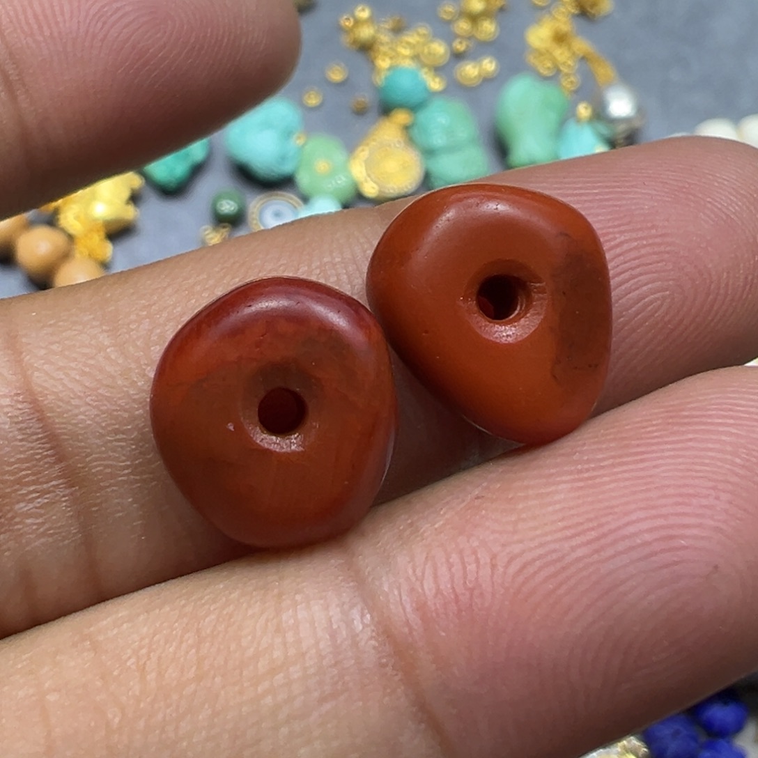 南红玛瑙未镶嵌颈饰