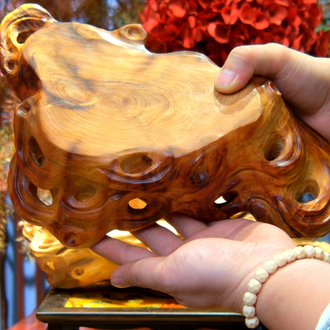 木修****·崖柏摆件工艺底座