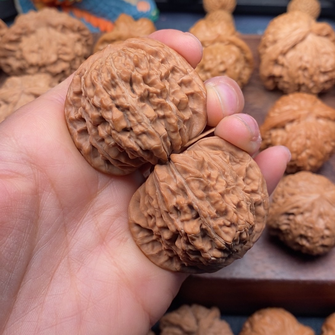 文玩核桃把件还****习41.5全品平谷楼