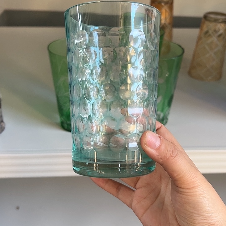手柄款水晶玻璃微瑕一个