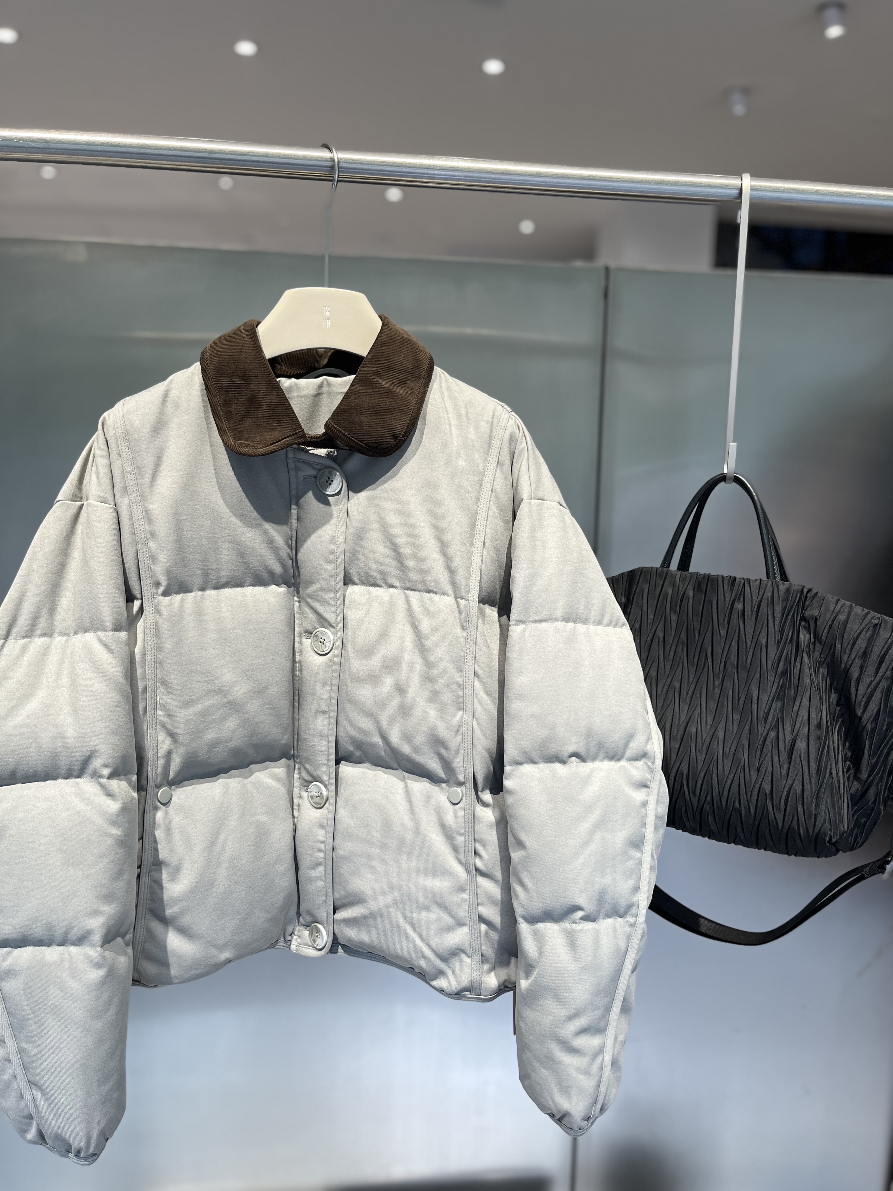 冬季韩版宽松简约百搭气质休闲风羽绒服外套【生椰抹茶】