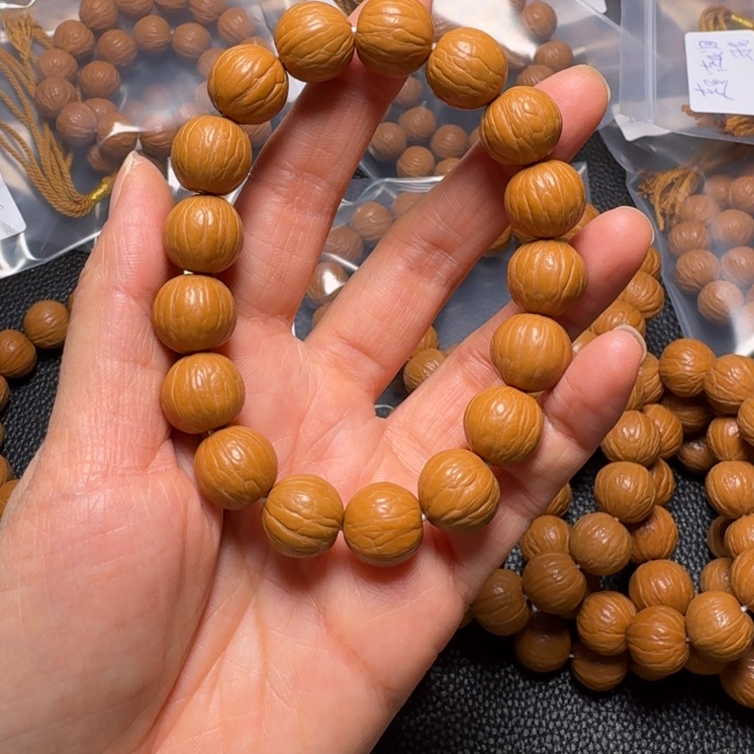 猴头核桃手串?****?聚宝盆14