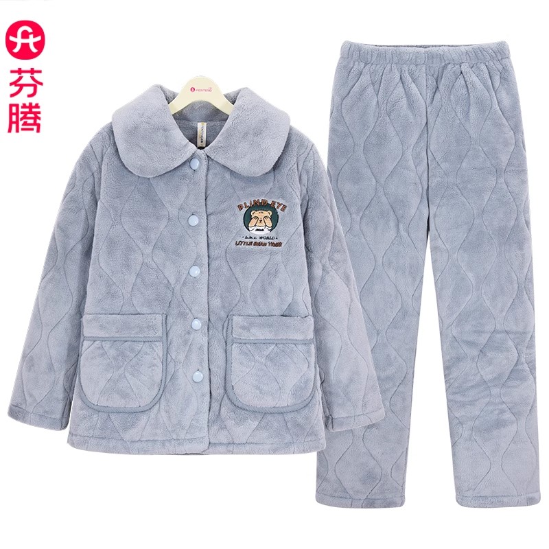 YM直播间89-139保暖加棉睡衣套装家居服扣号备注编码链接