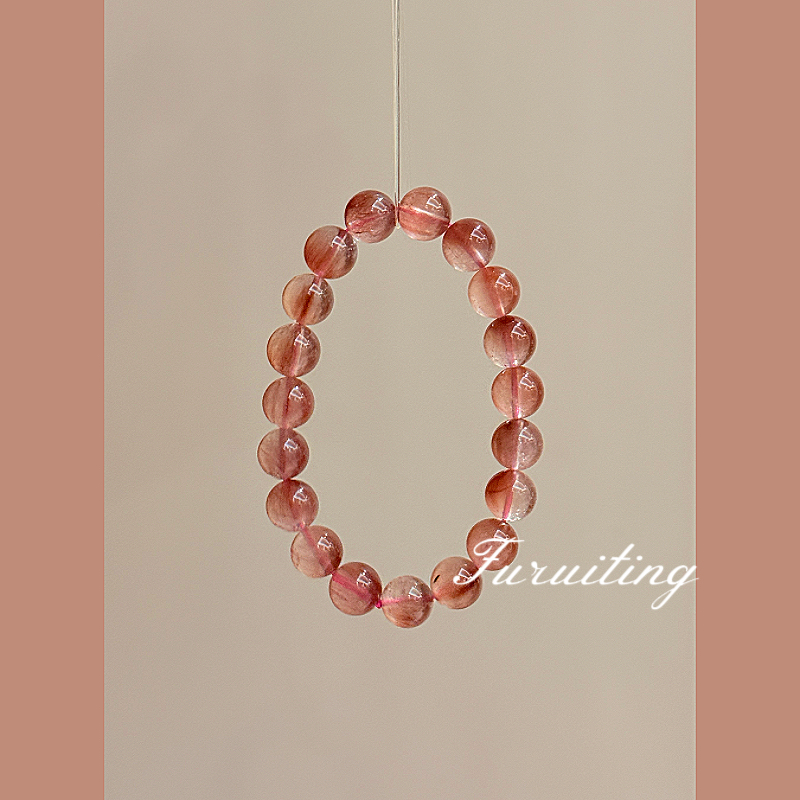 合金手链 【FURUITING高定】  粉兔毛 7mm+