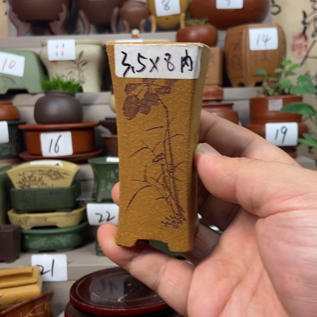 紫砂花盆内口经尺寸