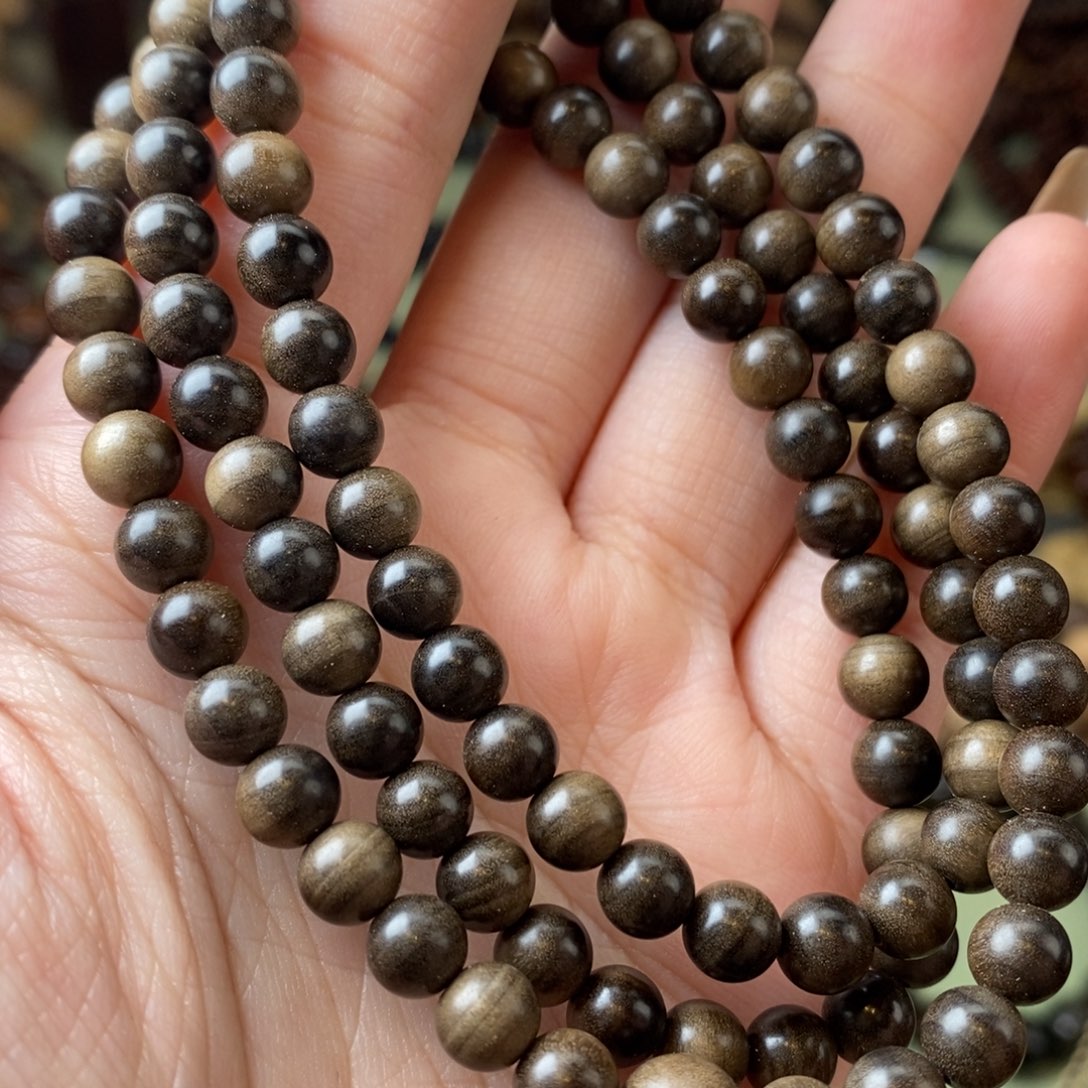 檀香木手串/手链大*w0.6阴沉横纹269