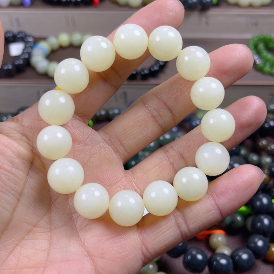 和田玉手链未镶嵌