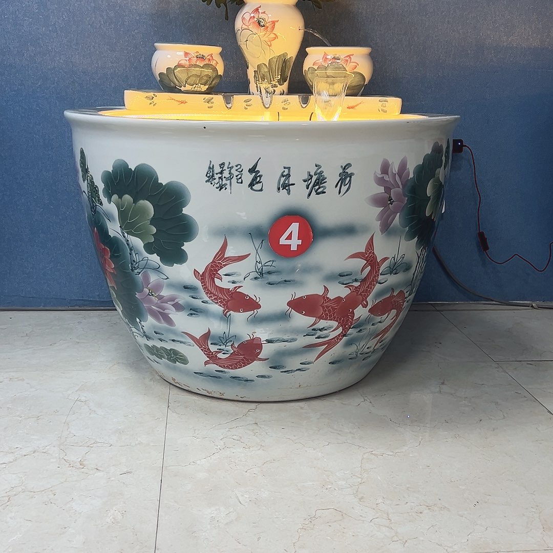 荷塘月色90✖️60瓷