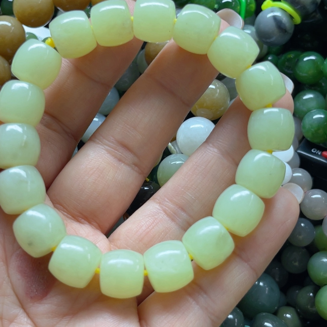 和田玉手链未镶嵌