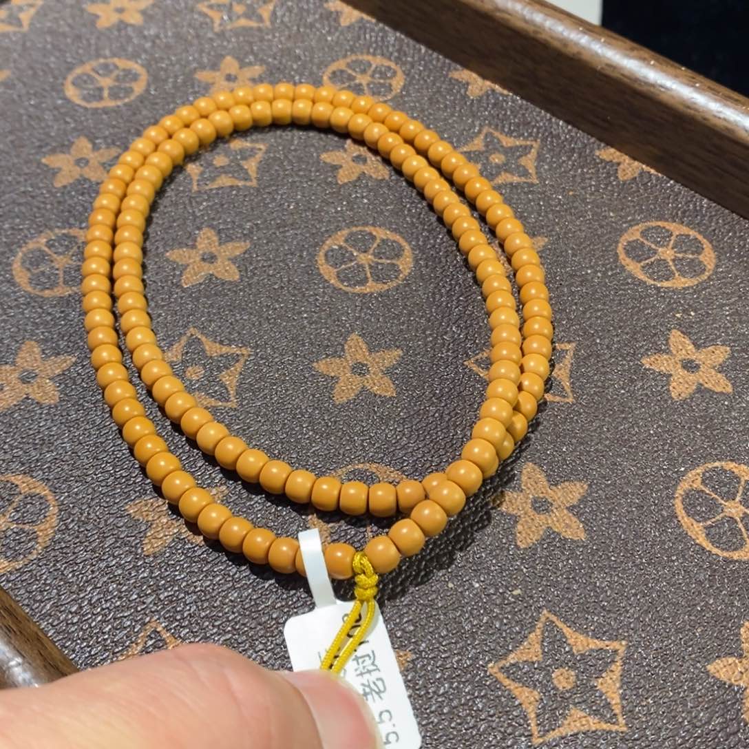 橄榄核手串/手链5.5橄榄核核尖老挝108长串