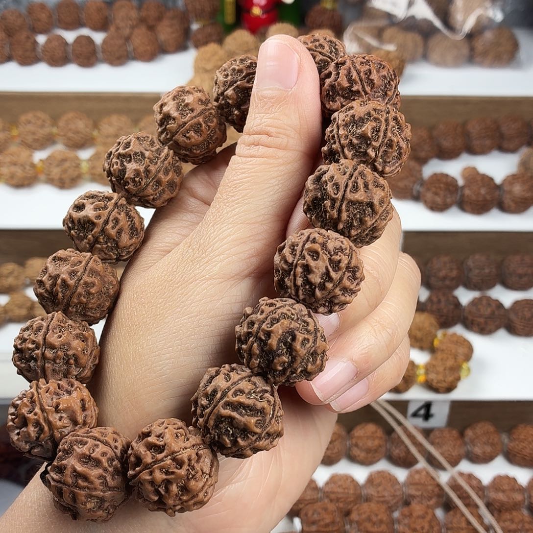 金刚菩提手串原生态精品5瓣蜂窝梅花