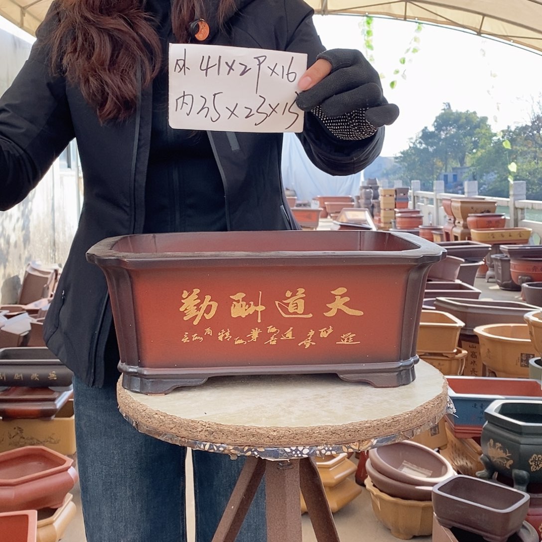 紫砂花盆紫砂花盆