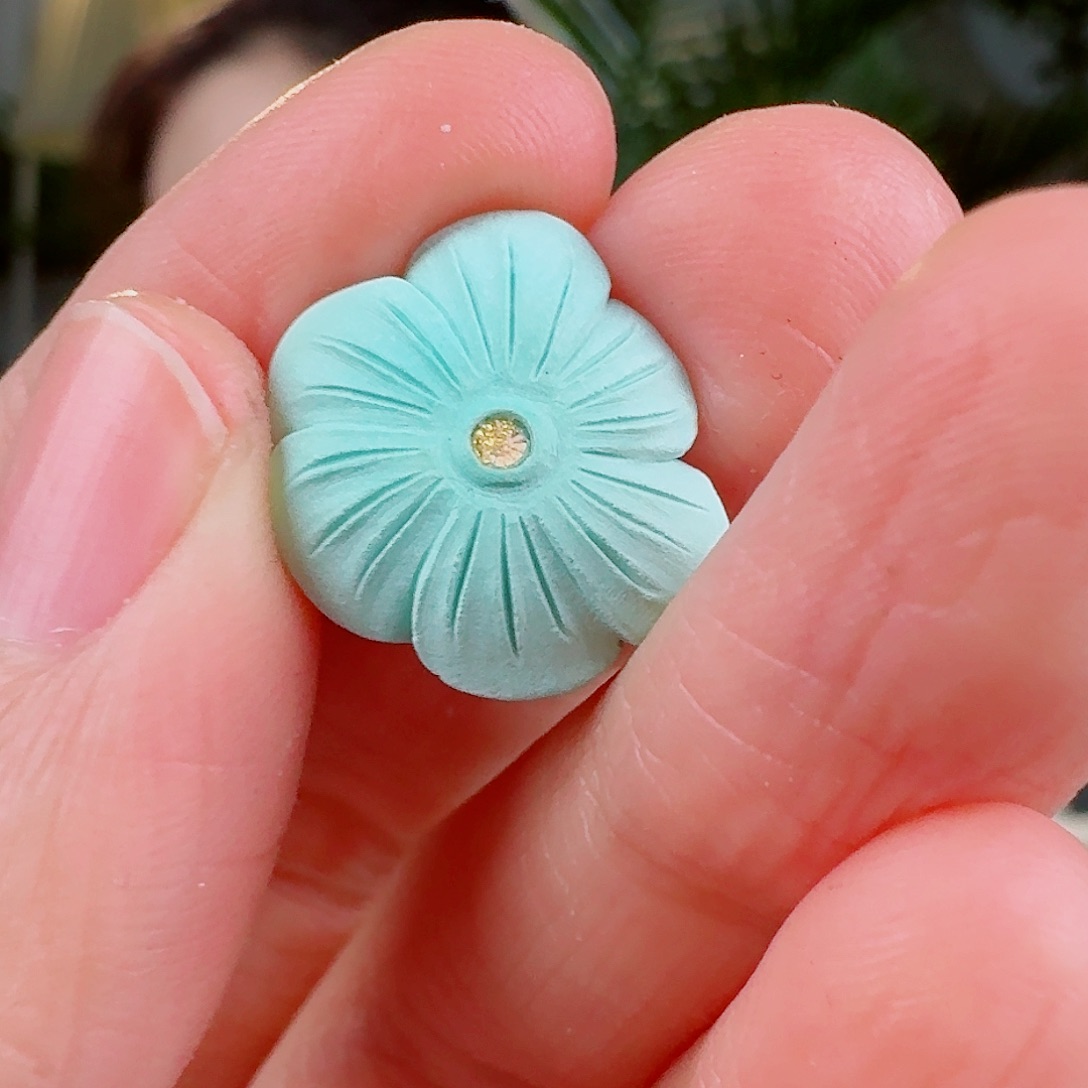 绿松石珠宝奇石未镶嵌