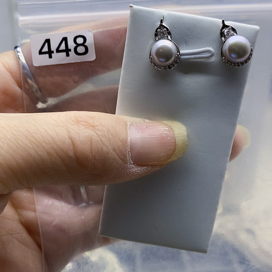 颈饰合金淡水珍珠