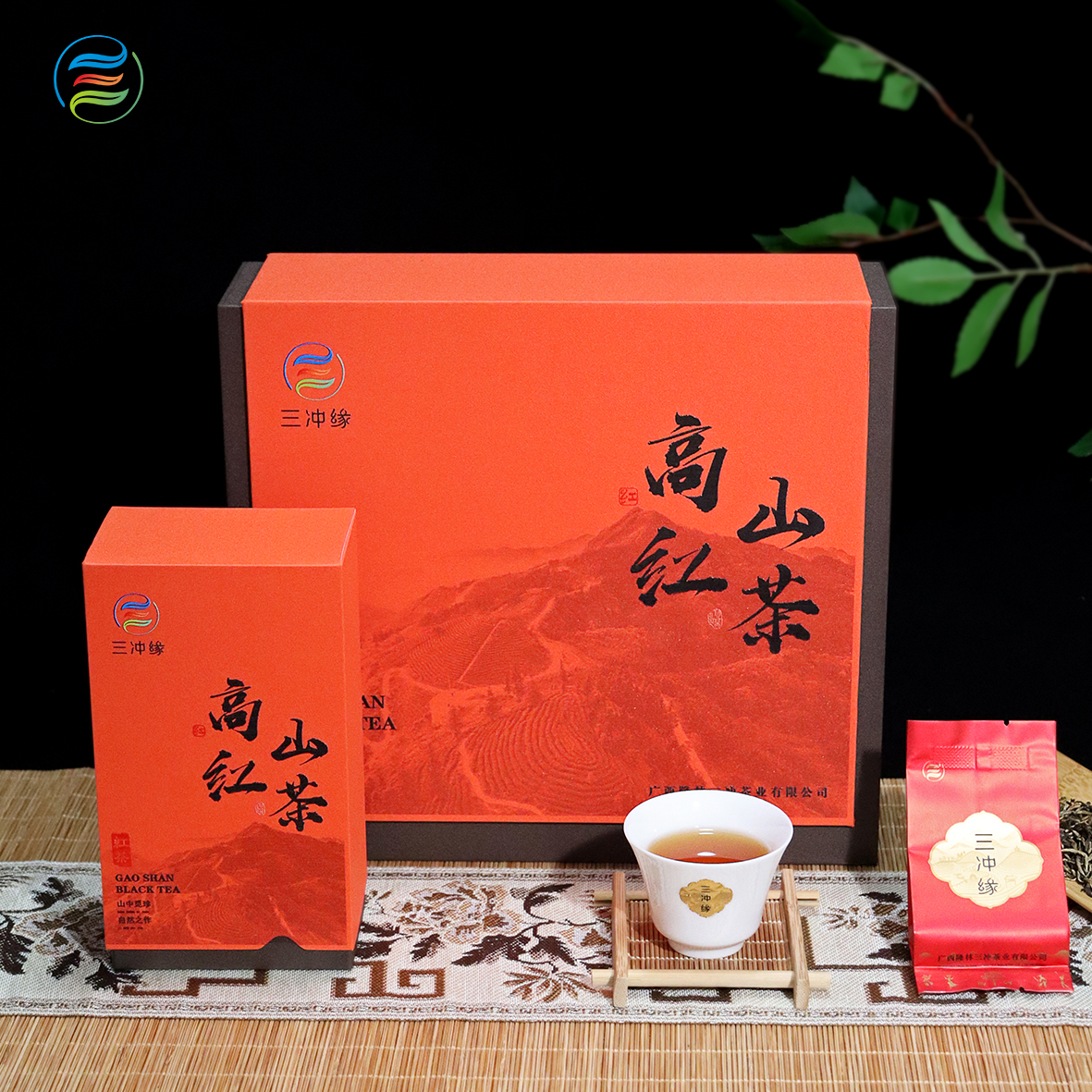 三冲缘高山红茶 茶香馥郁甘醇顺滑 礼盒150克