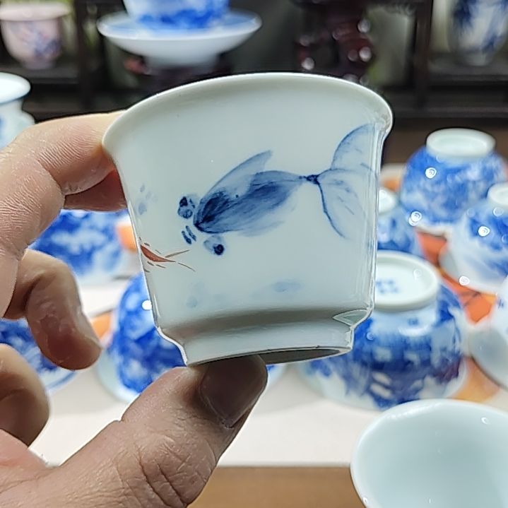 景德镇手工手绘陶瓷杯子