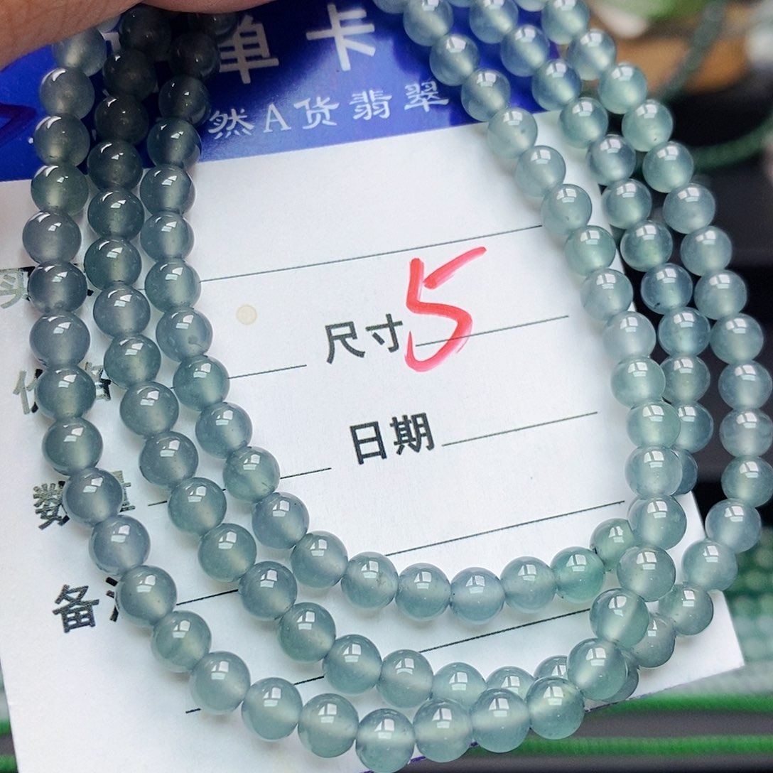 翡翠未镶嵌手链翡翠