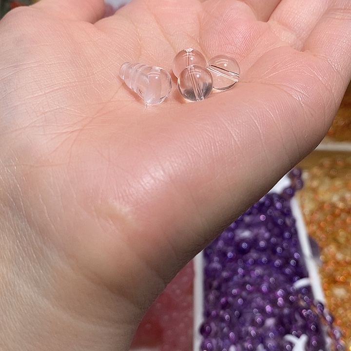 手链未镶嵌水晶天然白水晶