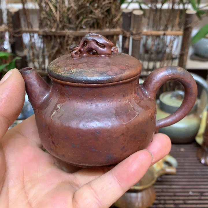 紫砂茶壶纯自然高温裸柴烧