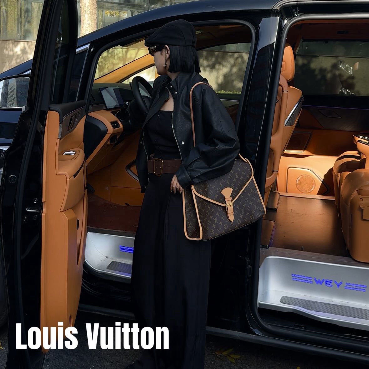 修复品8615486 /LouisVuitton/路易威登老花中号ivy 包
