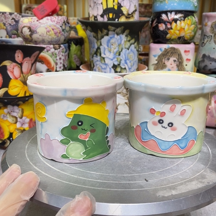 景德镇艺术手绘作品