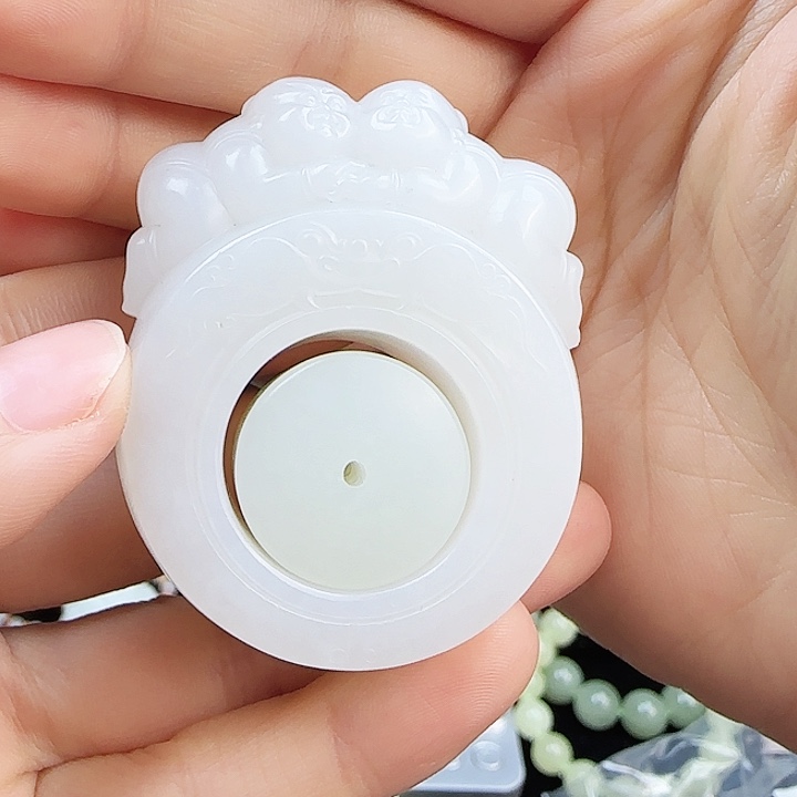 和田玉挂件未镶嵌定制发货